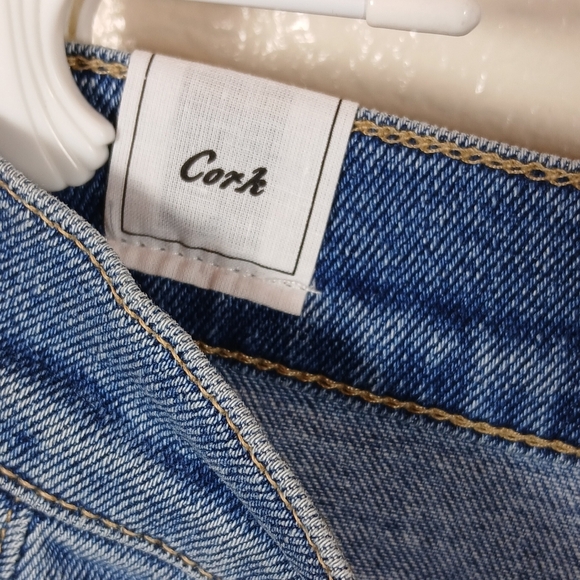 Frank & Eileen Everyday Cork Jean in Antique Blue Base Size 28 - Picture 11 of 15